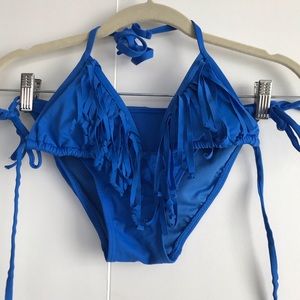 XHILARATION | FRINGE STRING BIKINI